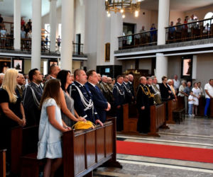 Łapy. Msza święta w intencji podlaskich policjantów 18.08.2019