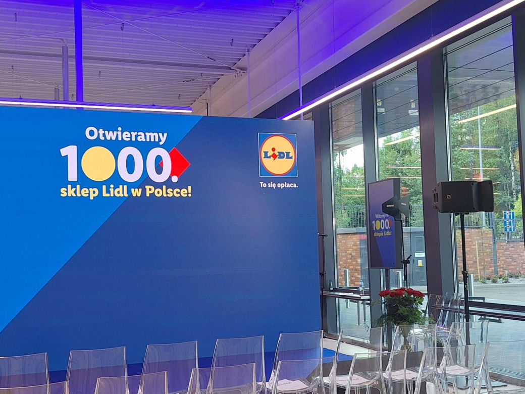 1000 Lidl w Polsce został otwarty w Katowicach