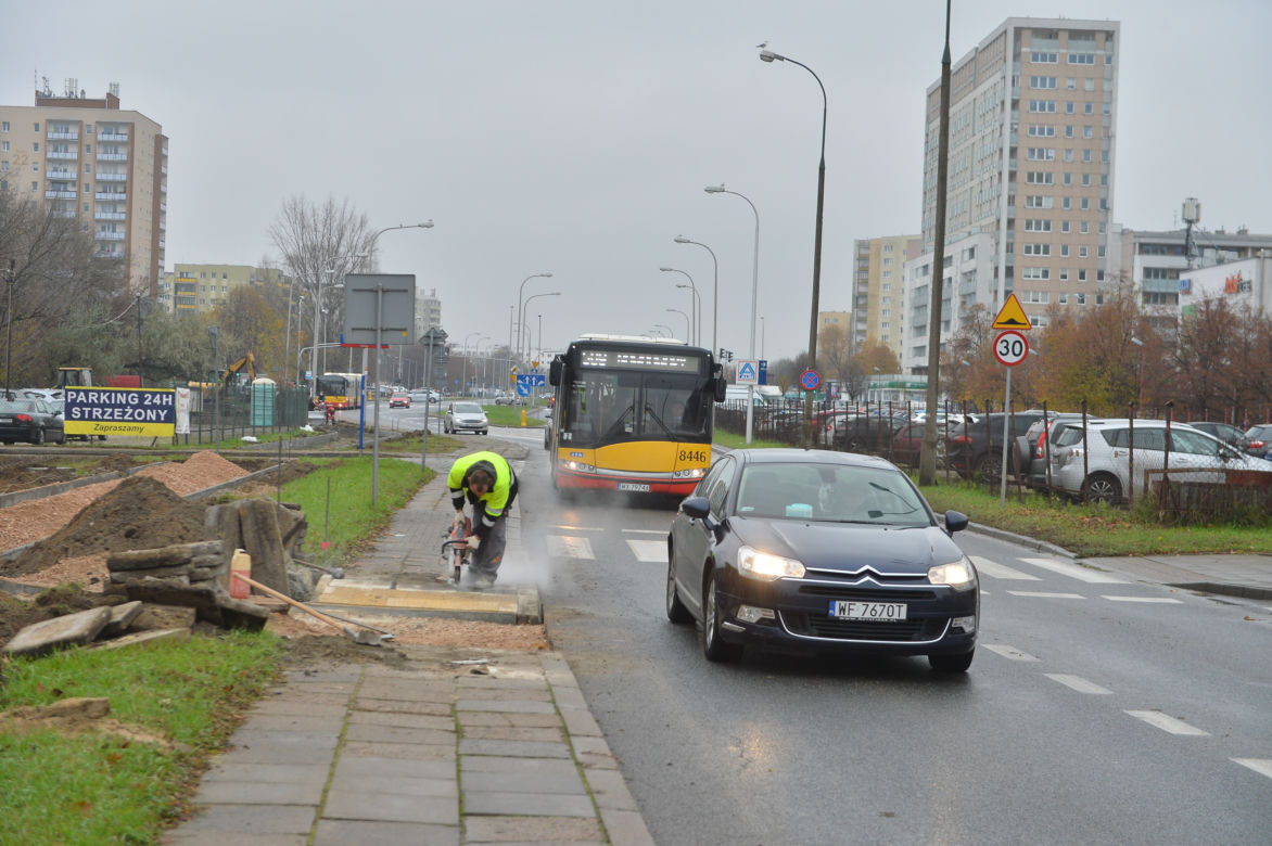 Uwaga, potężne utrudnienia na Gocławiu! Drogowcy znów rozkopią ulice