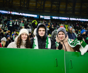 Lechia Gdańsk - Cracovia, zdjęcia kibiców z meczu 20. kolejki PKO BP Ekstraklasy