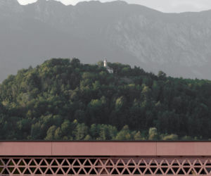 Szkoła w Puos d'Alpago we Włoszech