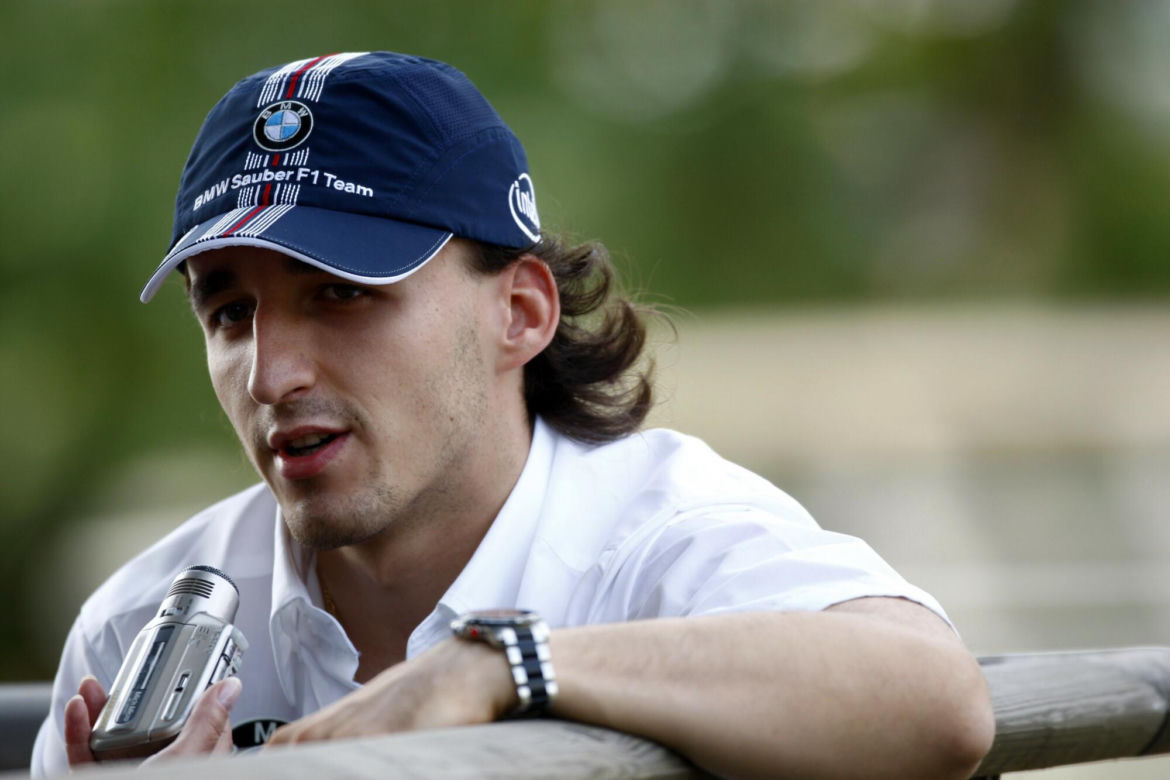 Tak Robert Kubica zmieniał się przez lata