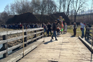 Marzanna spłonęła, a zima uciekła! Tak Lublin przywitał wiosnę w Skansenie [ZDJĘCIA]