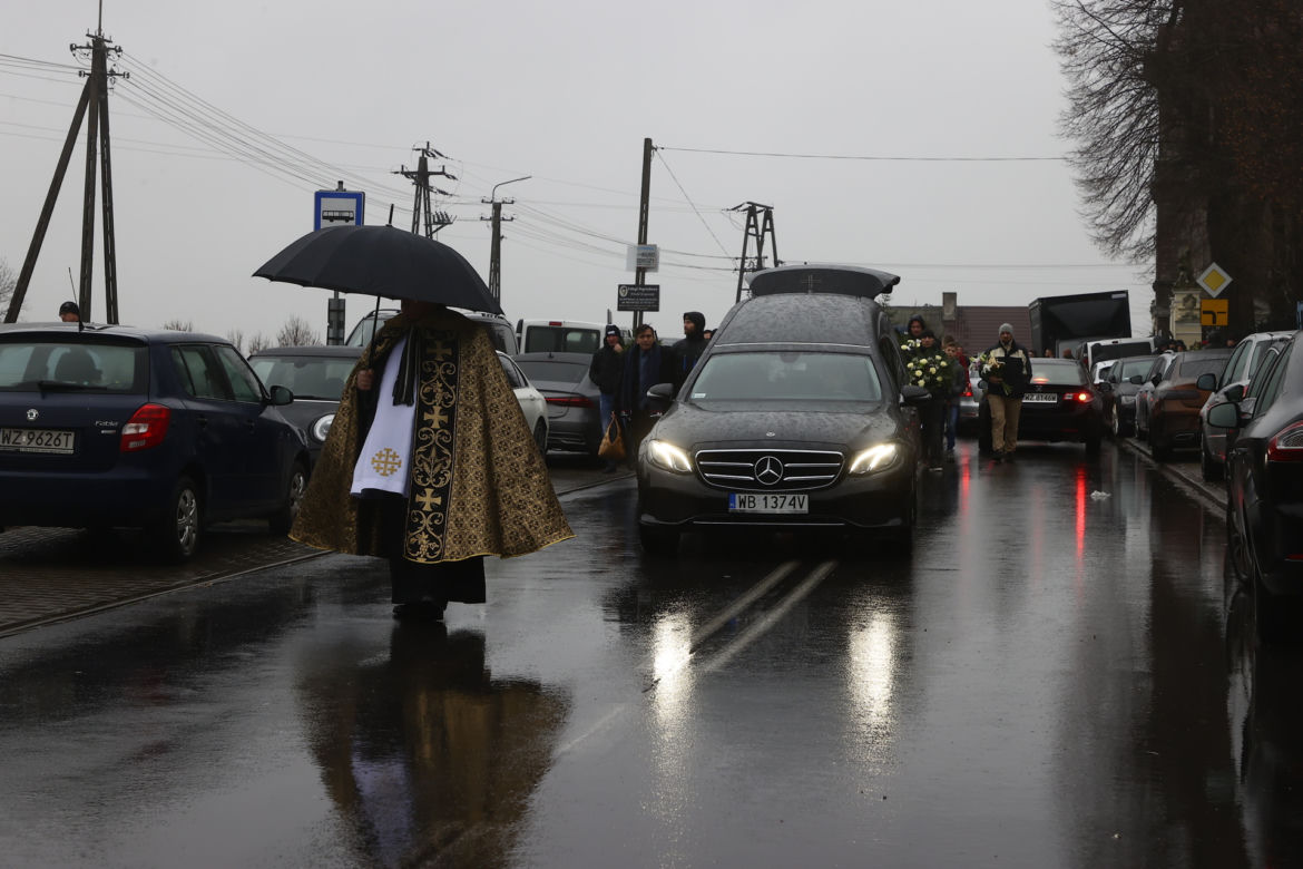 Pogrzeb Mateusza Łazowskiego