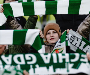 Lechia Gdańsk - Górnik Zabrze, zdjęcia kibiców i zawodników z meczu 18, kolejki PKO BP Ekstraklasy