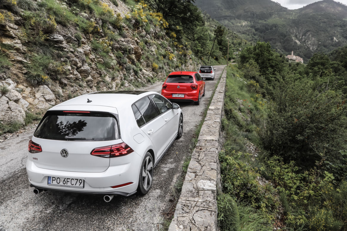 Volkswagen Golf GTI, VW Polo GTI, VW up! GTI