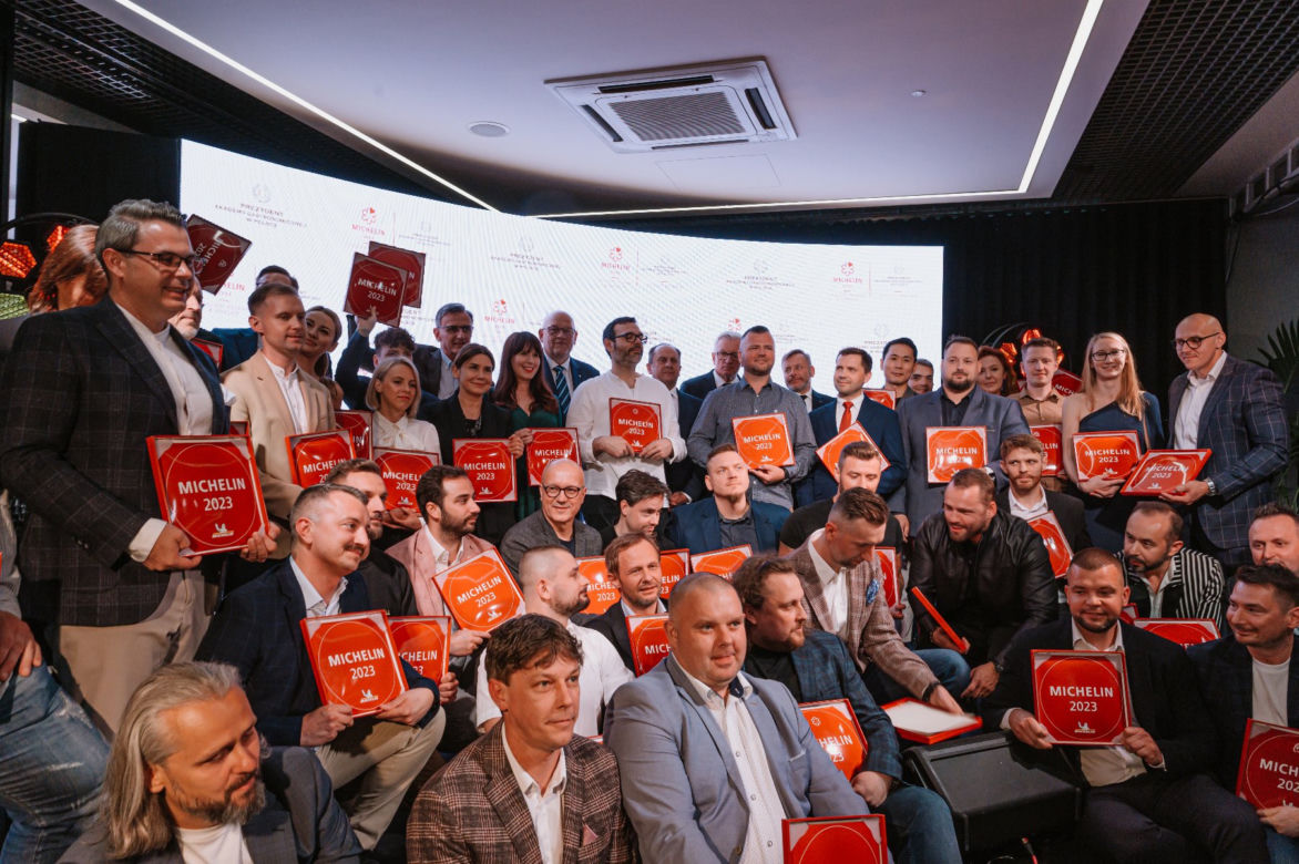 Rozdanie plakiet Przewodnika Michelin w Poznaniu