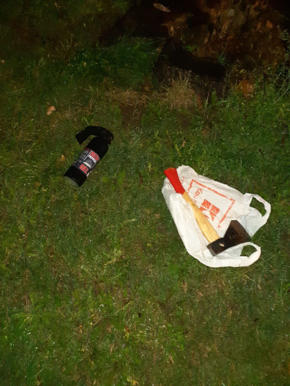 Tarnów. Kibole dołączyli do Strajku Kobiet w NIECNYM celu!  Mieli maczety, siekiery i gaz 