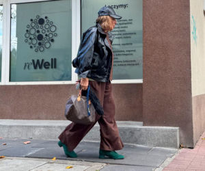 Agnieszka Fitkau-Perepeczko  na bazarku