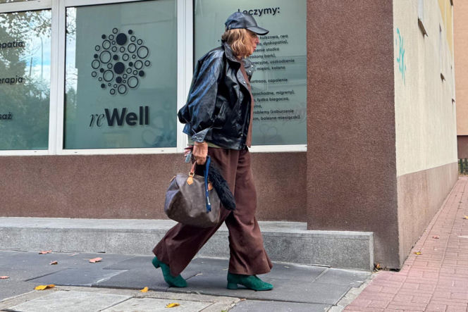 Agnieszka Fitkau-Perepeczko  na bazarku