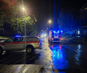 Zalane Starachowice. Widoki po burzy