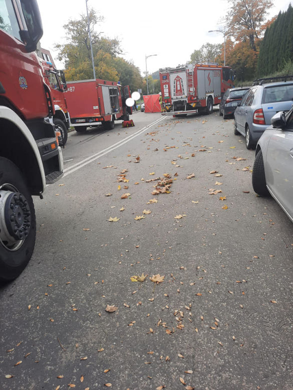 Wypadek w Sobótce. Dwie osoby ranne 