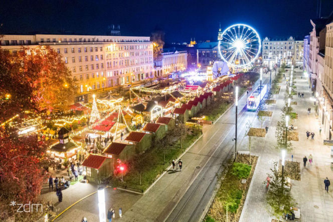 Jarmark świąteczny pl. Wolności Poznań