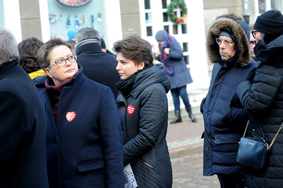 Pogrzeb Adamowicza politycy