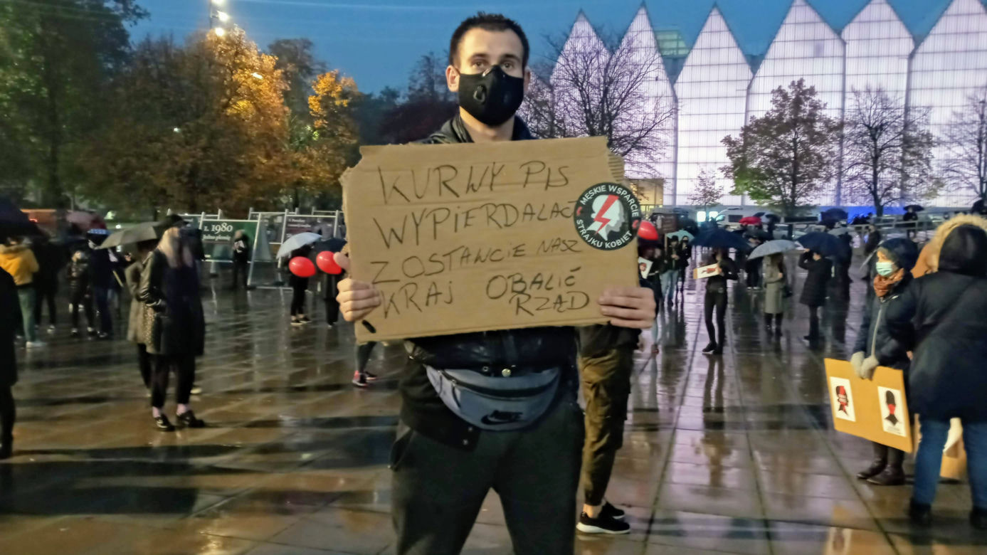Protest kobiet w Szczecinie - 30.10.2020