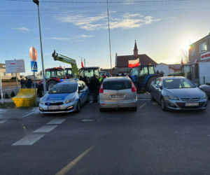 Protest rolników w Waleńczowie przeciwko umowie Mercosur