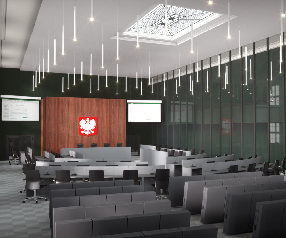 Tak będzie wyglądać nowa sala sesyjna RM