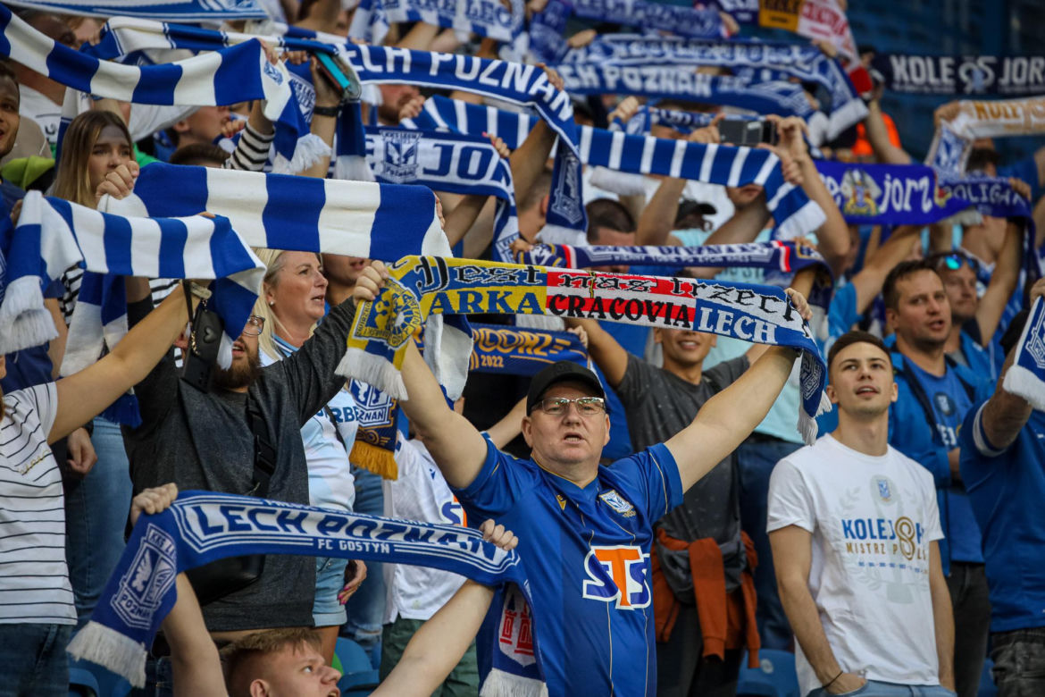 Lech Poznań - Spartak Trnava. Blisko 30 tysięcy kibiców zasiadło na Enea Stadionie. Tak się bawili 