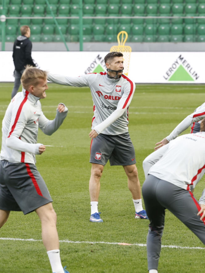 Trening reprezentacji Polski w Warszawie
