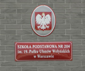 Wawerska szkoła z koronawirusem