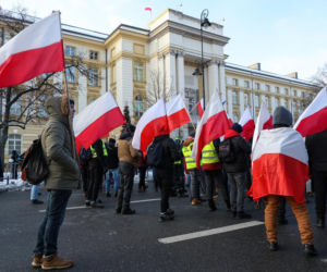 Protest rolników w Warszawie (9.01.2026)