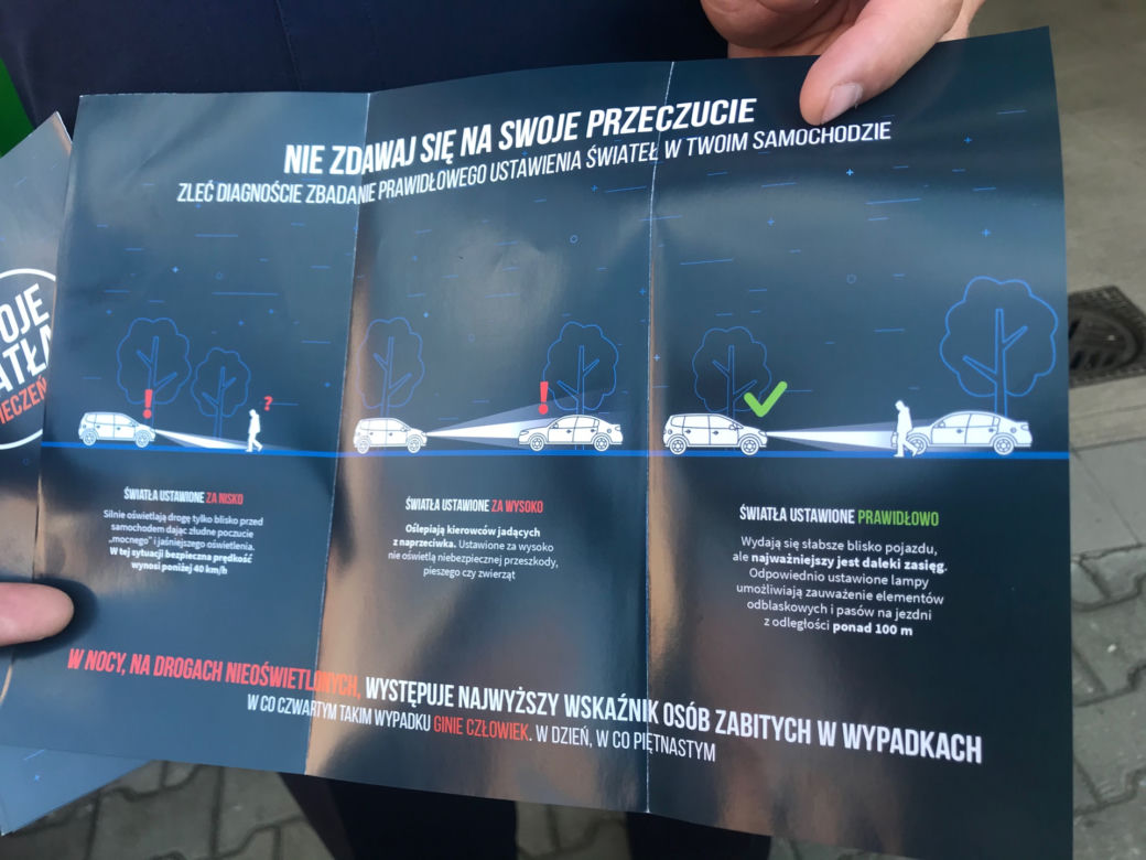 Bezpłatne sprawdzanie świateł w pojazdach! Sprawdź, kiedy możesz skorzystać z badania diagnostycznego