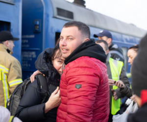 1,5 tys. uchodźców z Ukrainy przyjechało specjalnym pociągiem na Śląsk