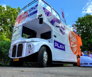 Imprezowy autobus Eski w parku Kasprowicza na Łazarzu!