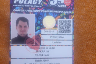 Od 15 lat gra z WOŚP, choć sam choruje. Teraz usłyszał kolejną diagnozę