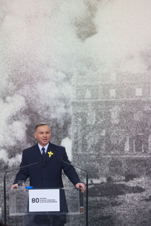 Prezydenci oddali hołd bohaterom getta warszawskiego 