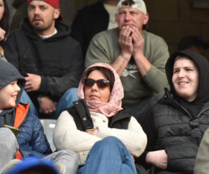 PRES Grupa Deweloperska Toruń - Stelmet Falubaz Zielona Góra, zdjęcia kibiców i zawodników ze sparingu na Motoarenie