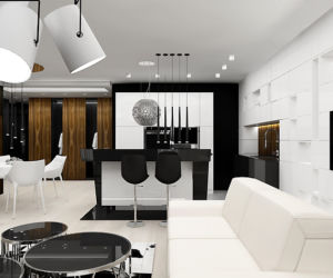 LOOK #11. Projekt wnętrz apartamentu