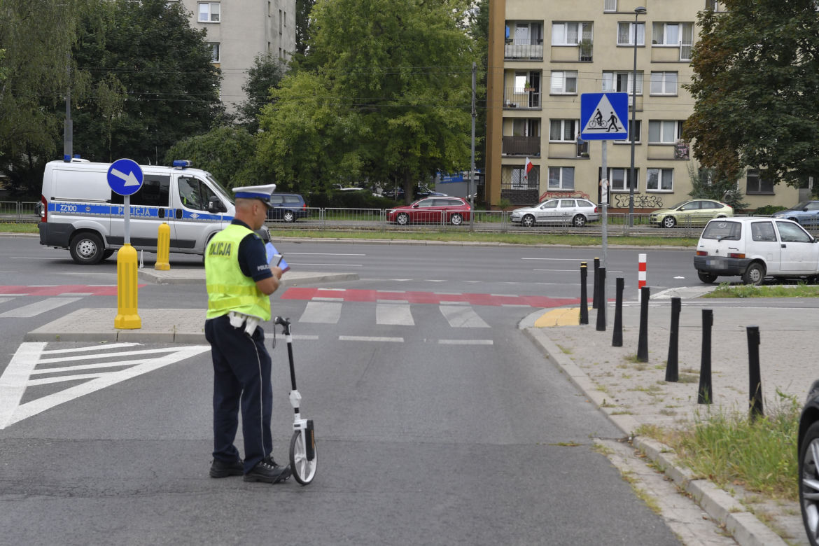 Wypadek z udziałem hulajnogi elektrycznej