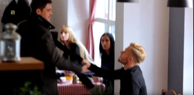 M jak miłość, Artur (Tomasz Ciachorowski), Marcin (Mikołaj Roznerski)