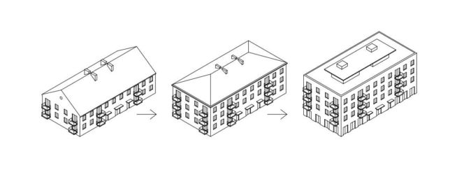 Typowy projekt wielorodzinnego budynku mieszkalnego - proj. Rafał Mazur i Łukasz Gaj