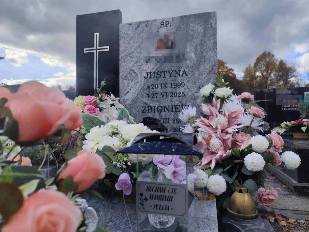 Justyna i Zbyszek zginęli z rąk Tadeusza Dudy. Pomnik na cmentarzu przypomina o horrorze