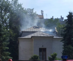 Pożar mieszkania na ul. Kazimierza Wielkiego