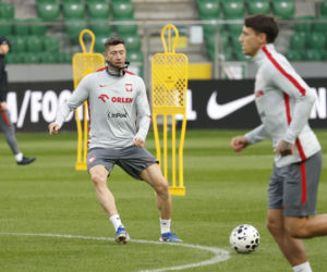 Trening reprezentacji Polski w Warszawie