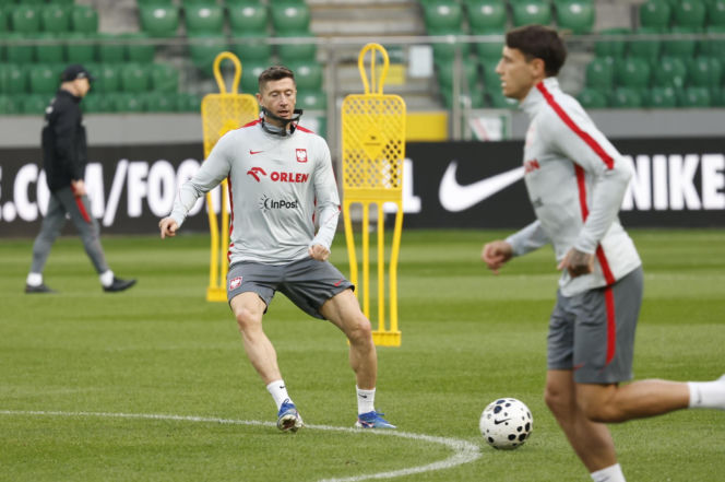 Trening reprezentacji Polski w Warszawie