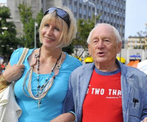 Witold Pyrkosz i jego żona Krystyna