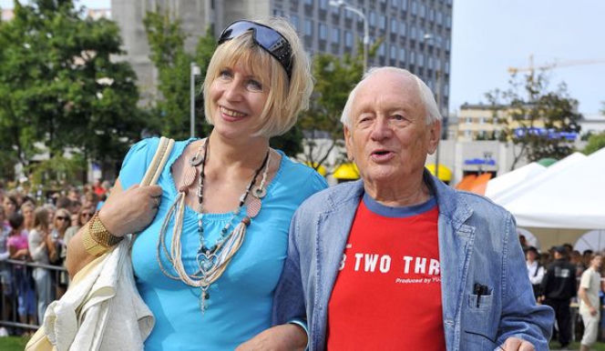 Witold Pyrkosz i jego żona Krystyna