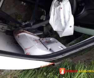 Groźny wypadek na zakopiance w Gaju
