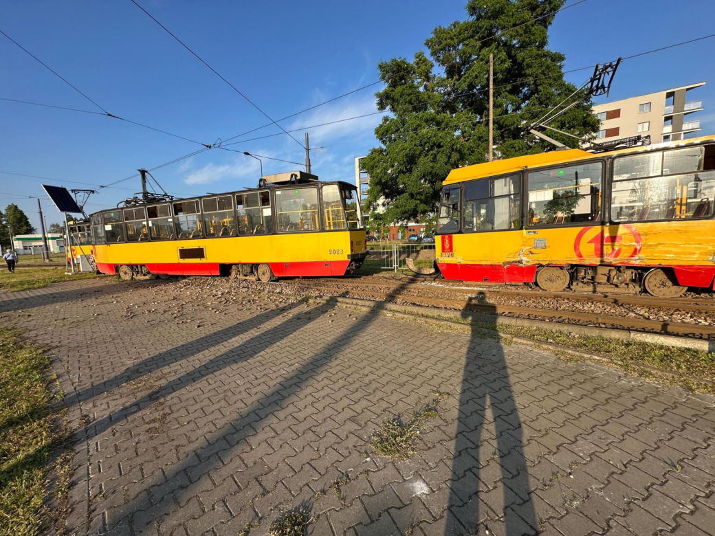 Zderzenie tramwajów - Bemowo