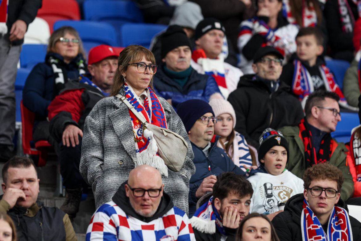Górnik Zabrze - Legia Warszawa: Zdjęcia kibiców i zawodników z hitu 13. kolejki PKO BP Ekstraklasy