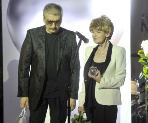 Maria Czubaszek i jej mąż Wojciech Karolak