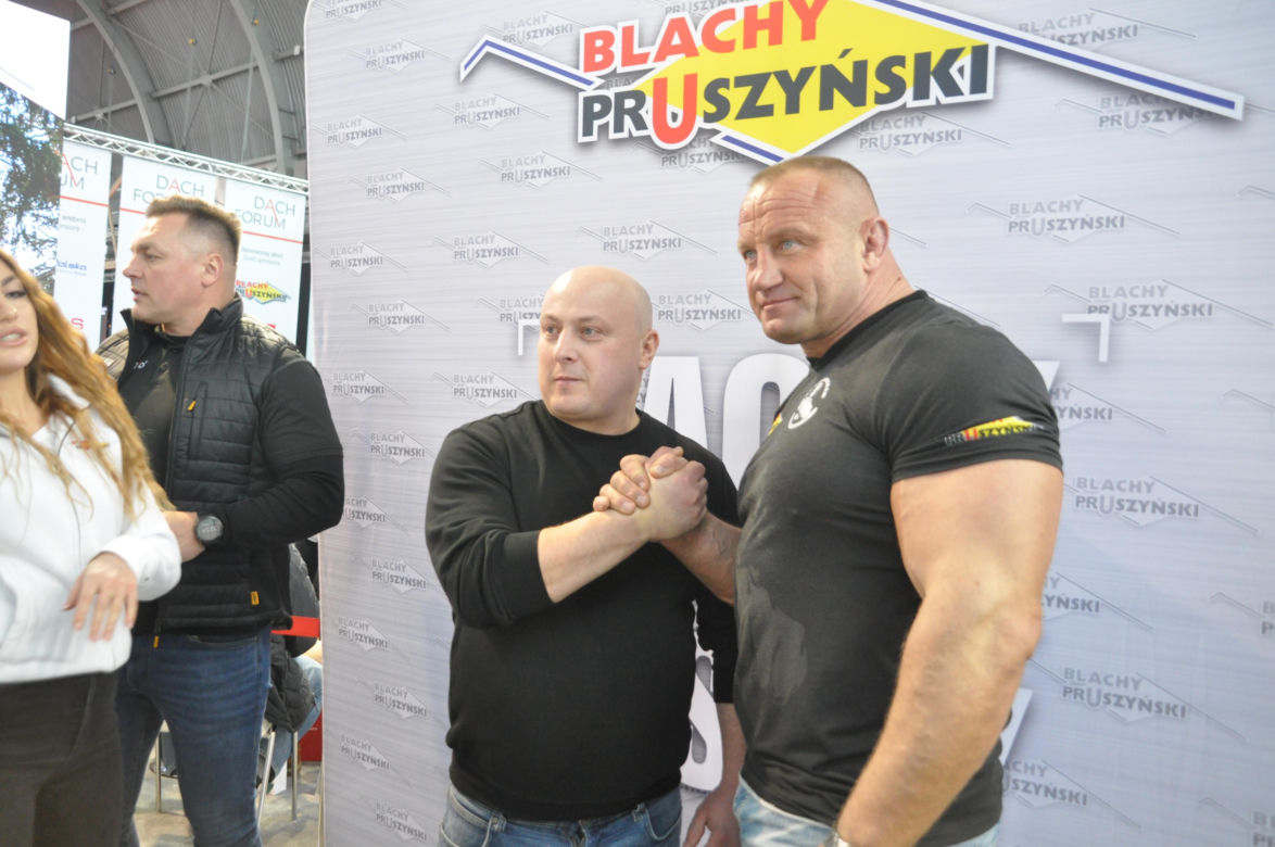 Targi Dach Forum w Kielcach z Mariuszem Pudzianowskim
