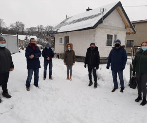 Obudowa domu w Zbylitowskiej Górze