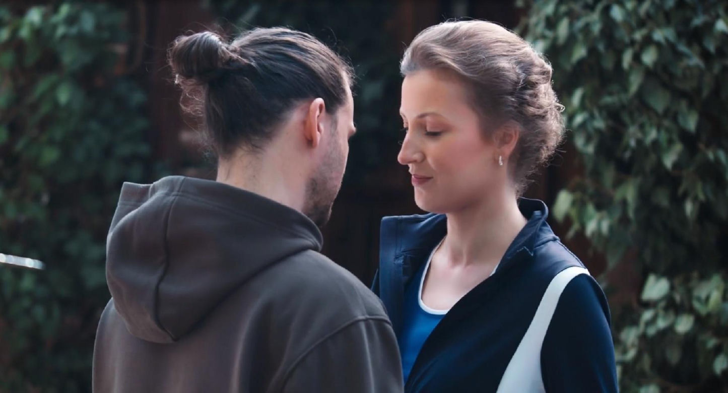 M jak miłość. Natalka (Dominika Suchecka), Mikołaj Lipiński (Mateusz Kościukewicz)