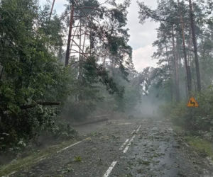 Niszczycielka nawałnica pod Świeciem! Przerażające zdjęcia