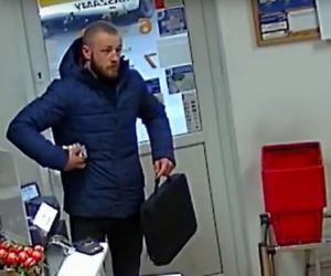 Okradł sklep! Szuka go policja!